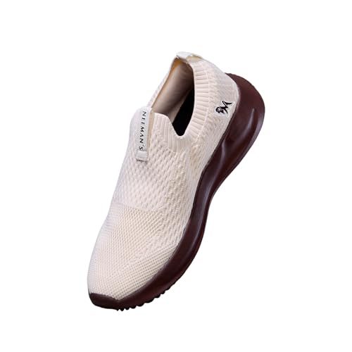 Image of Neeman's Knit Trainers for Men | Breathable & Stretchy Gym Shoes with Cushioned Sole | Supportive, Lightweight & Built for Every Workout
