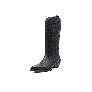 QUEEN HELENA Camperos Texaanse laarzen met westernhak cowboylaarzen voor dames X28-110