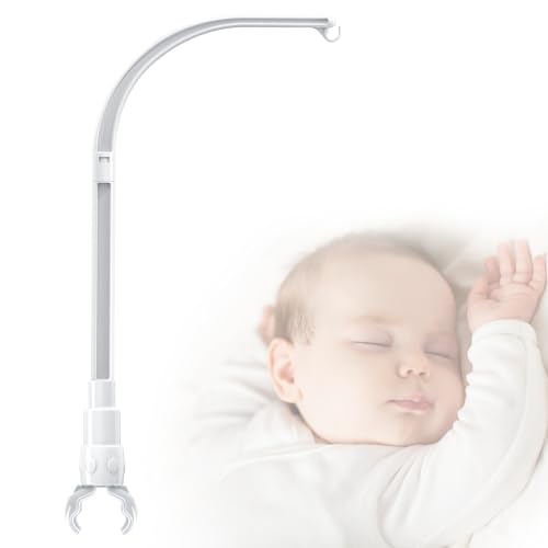 23 inches DIY Baby Crib Mobile Arm,Mobile arm for Crib,Nursery Mobile arm,Baby Mobile Hanger, The Claw Part Can be Adjusted Width?DIY Toy Decoration