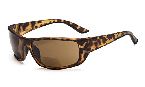 Eyekepper Sports Bifocal Sunglasses Rectangular Frame Reading Sunglasses