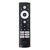 AJPro Replacement Remote Control for Hisense Smart Google TV Model ERF3V0H with Voice Control Works with TV 43A6H 50A6H 55A6H 65A6H 75A6H 50U6H 55U6H 65U6H 75U6H 65U8H 75U8H (Renewed)