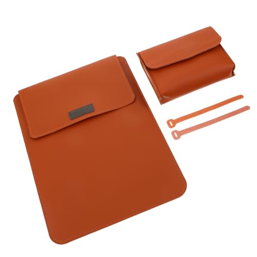 Funda de portátil para la universidad y oficina jojofuny de 11-12" amarilla