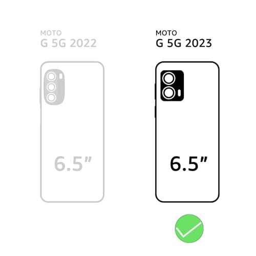 SUANPOT for Motorola Moto G 5G 2023 Wallet case ?RFID Blocking? Credit Card Holder, Flip Folio Book PU Leather Phone case Shockproof Cover Women Men for MotoG 5G case Light Brown