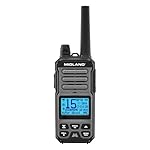 Midland GXT67 PRO GMRS Radio - Two-Way Midland Walkie Talkie - Repeater Capable, IP67 Waterproof, Active Noise Canceling, Hands-Free Operation, 99 Channels, 16-Hour Battery