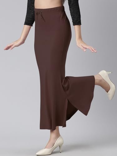 Image of Toochki Stretchable Saree Shapewear Petticoat for Women, Cotton Blended,Petticoat,Skirts for Women,Shape Wear Dress for Sarees