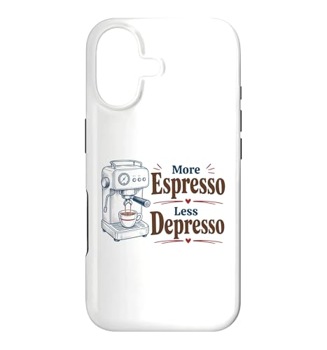 More Espresso Less Depresso�R�[�q�[���D�� �J�t�F�C�����[���A �X�}�z�P�[�X iPhone 17 �p