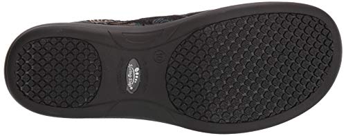 Spring Step Professional Women's Winfrey Flutte Shoes Uniform-Dress, Black Multi, 8.5 Wide #TOP3