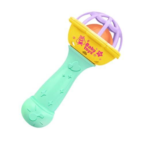 歯が生えるガラガラ、赤ちゃんのガラガラ | 歯が生えるおもちゃ 幼児用ガラガラ - 多機能ガラガラおしゃぶりおもちゃ、ハンドグラブ感覚シェーカー、0-1歳向け感覚おもちゃ