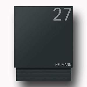 Z-E-D Edelstahl Briefkasten B1 Anthrazit