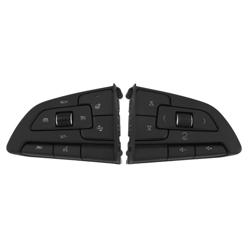 Bouton de régulateur de vitesse au volant avec fonction chauffage active pour Cadillac XT4
