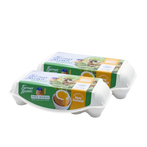 Farmer Brown Free Range Eggs Bundle of 2 2x 530 g - Chilled