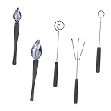 Gatuida 1satz Schokoladen-dipping-werkzeug Und Käsefondue-tools Mit Ergonomische Griffe Für Bequemes Halten Zum Dekorieren Von Desserts Und Tauchen
