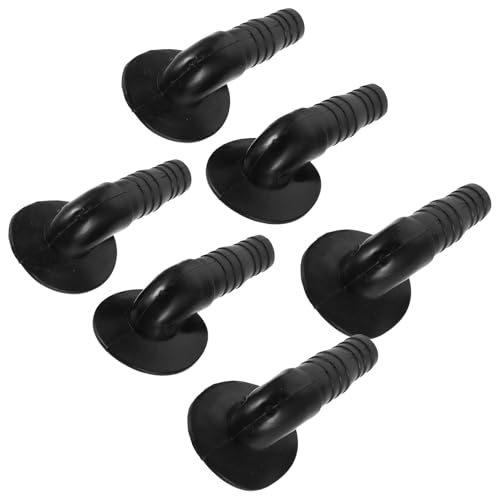 MUCKLILY 6 Stück Kondenswasserschlauchverbinder für Klimaanlagen Korrosionsfester Wasserablauf Anschluss mit Winkelstück Kompatibel für Fenster...