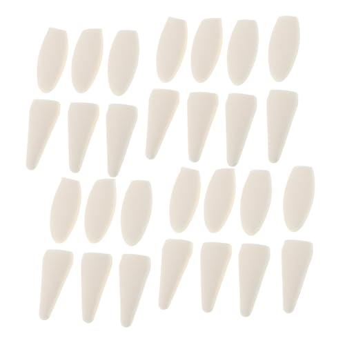 Gogogmee 40Pcs Eraser Sponge Replacement Heads for Professional Drawing Tools for Art Students and Exams Quick Replacement Precise Error Removal Efficient Mistake Erasing