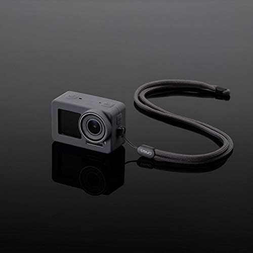 CYNOVA Silicone Sleeve Case for Osmo Action + Lanyard in Grey - DJI Authorized Accessory