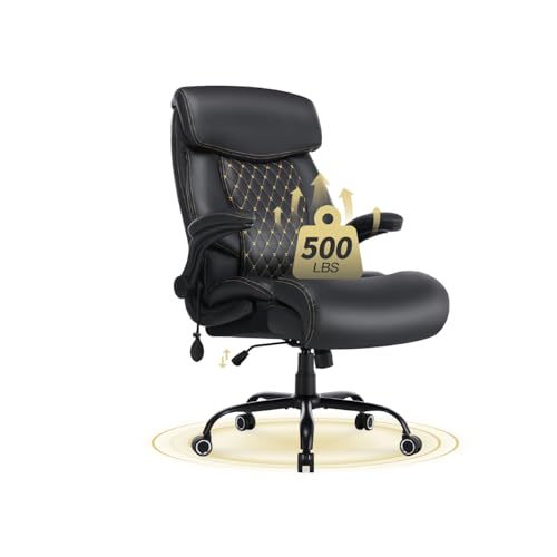 500LBS Big and Tall Office Chair for Heavy People 650lbs...