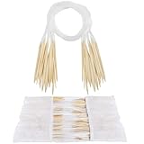 Photo Gallery curtzy set ferri circolari intercambiabili in bamboo con custodia (16 paia) - 16 misure - ferri bamboo da 2 mm a 12 mm - kit ferri da maglia e lana per filati e uncinetto - ferri circolari corti Photo Gallery curtzy set ferri circolari intercambiabili in bamboo con custodia (16 paia) - 16 misure - ferri bamboo da 2 mm a 12 mm - kit ferri da maglia e lana per filati e uncinetto - ferri circolari corti