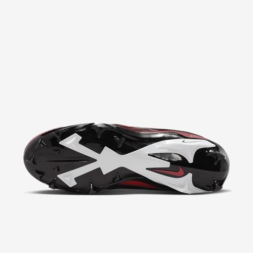 Image of Nike Alpha Menace 4 Elite Football Cleats (FD7036-600, University Red /Team Red /Black /White)
