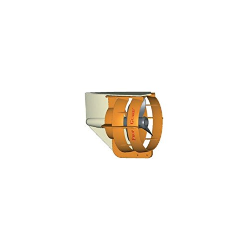 Prop guard orange 11 pouces grille protection hélice bateau hors bord nautisme