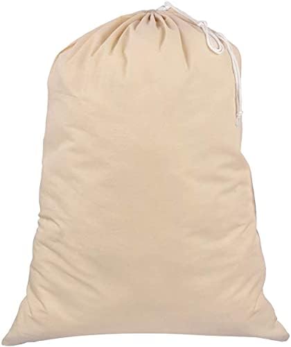 Sacchetti In Mussola Di Cotone - Con Coulisse, 22x28 Cm, Riutilizzabili Per Casa E Viaggi - Foto 9