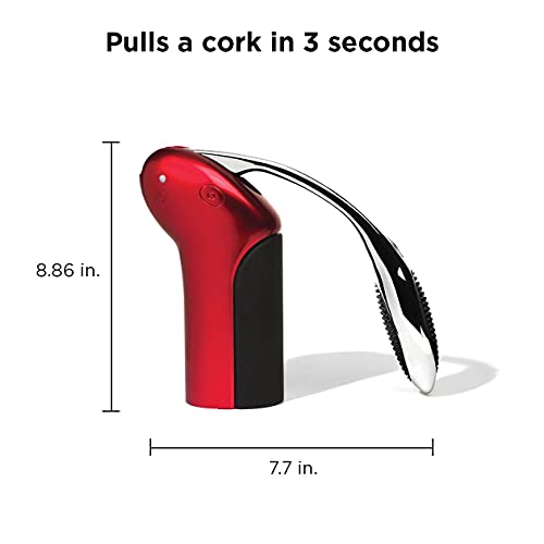 image for Rabbit Original Vertical Lever Corkscrew Wine Opener with Foil Cutter 
