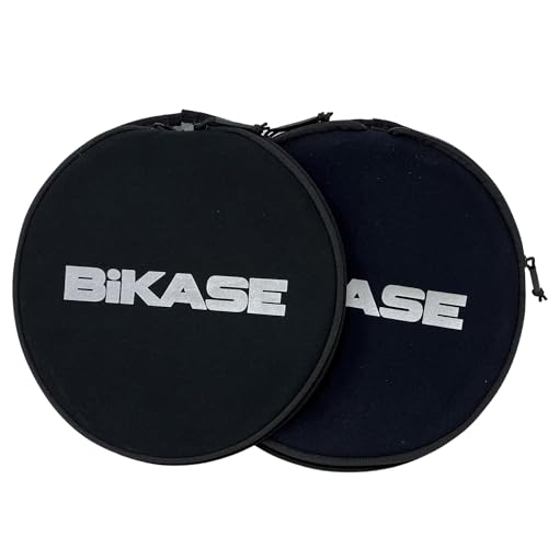 BiKase Durable Disc Brake Covers - Universal Fit for Bikes & E-Bikes & Road Bicycle Disc Protection