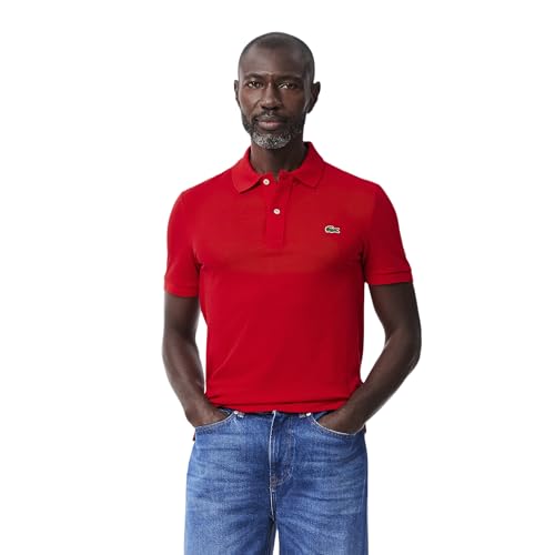 Image of Lacoste Men's Cotton Slim Fit Polos