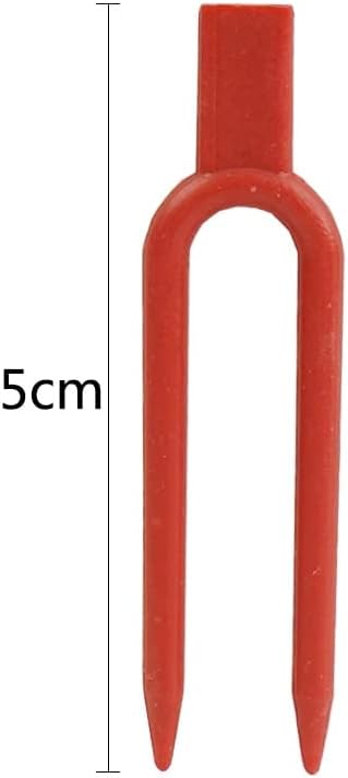 50/100/200/500/800/1000 PCS Garden Plant Climbing Support Stem Creeping Holder Watermelon Planting Fork Reusable Strawberry Fixing Clamp Clip Gardening (Color : 500 PCS)