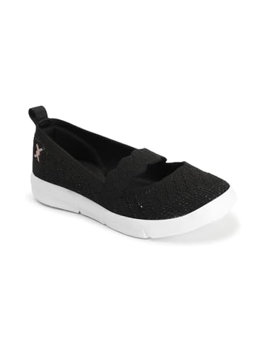 Image of Carlton London Women Mesh Flyknit Slip-On Lightweight Shoes