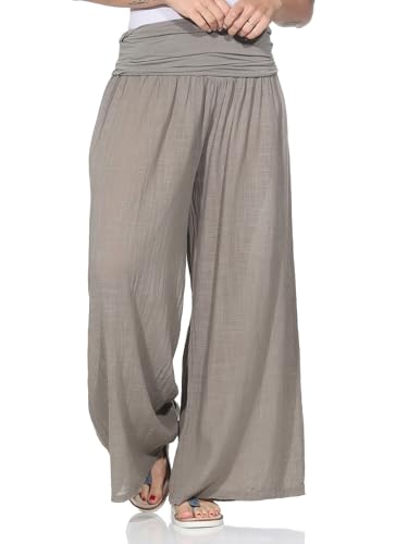 Pantalon d'été pour la danse sarouel bouffant coton fluide unique