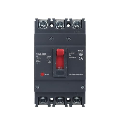 Disjoncteur boîtier moulé YCM8-160S 3P AC 400 V protection
