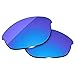 OOWLIT Replacement Lenses Compatible with Oakley Half Jacket Sunglass Ice Non-polarized