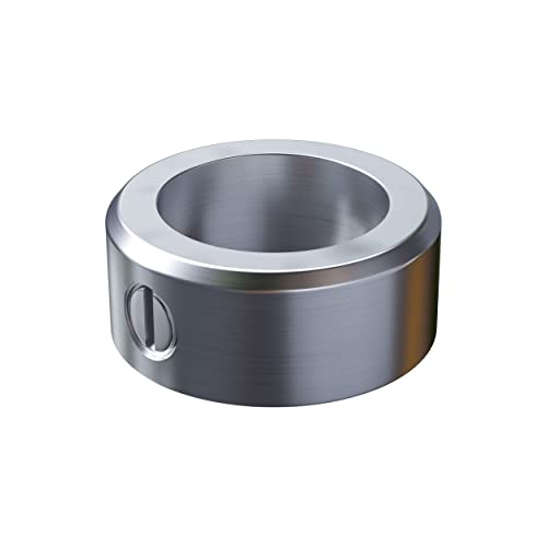 5 Stück Stellringe 10mm - Stellring mit Gewindestift - rostfrei - Wellensicherung, Wellenringe Cover