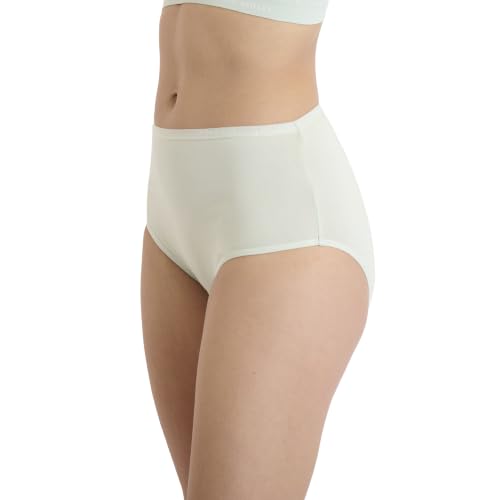 Image of Laura Ashley Women's Cotton Brief Underwear Set, High-Waisted Panties for Women, 5-Pack