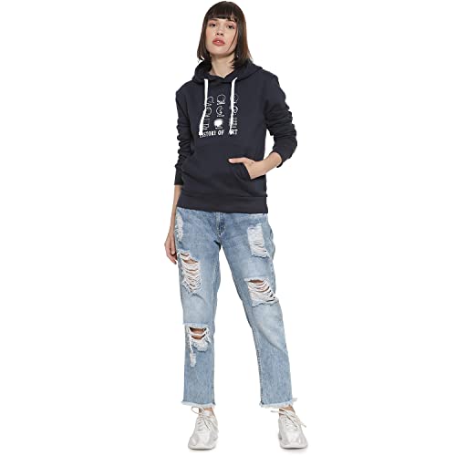 Image of PINACOLADA Women's Cotton Printed Hoodie