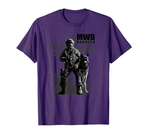 Military working dog handler tshirt Men Women Girls Kids T-Shirt