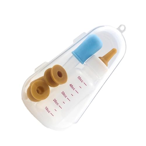 Botellas para cachorros para amamantar leche para cachorros, dispensador de leche para cachorros, boquilla de alimentación para gatitos, manguera de alimentación portátil para cachorros - Botellas de