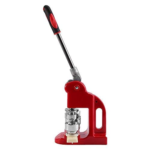 Brotbackautomat für Button Maker mit 1000 Sets, ergonomisch, einfach zu bedienen, Button Maker Basteln, 3,2 cm