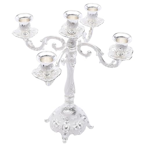 POAdwhmnr Vintage Candle Holder, Luxury Candelabra for Home Dinner Table Decoration