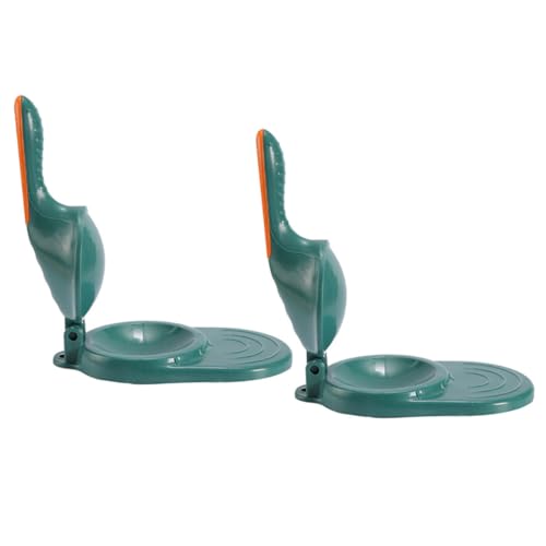 PRETYZOOM 2Pcs Manual Dumpling Press Tool Convenient Dough Maker for Dumpling Wrappers and Easy to Molds for Quick Dumpling Preparation