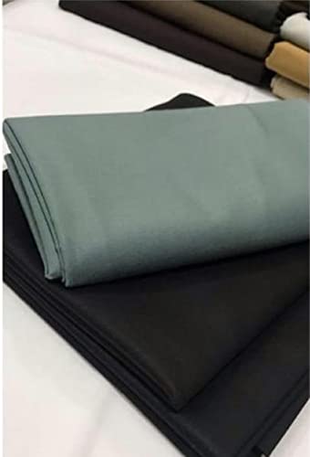 Image of Pri & Su CottLinns Combo of Cotton Shirt and Trouser Fabric Unstitched Desire (Green Grey 90009)