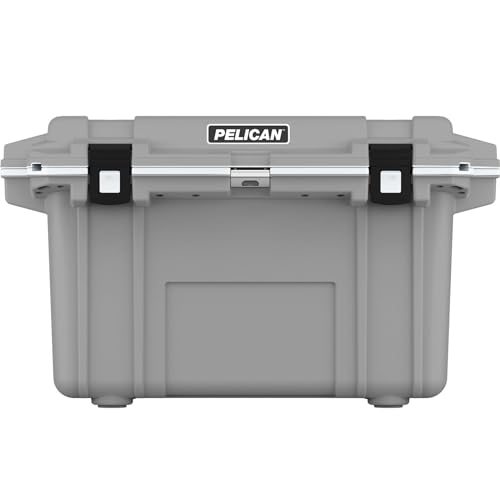 Pelican 70 Quart Elite Cooler (Cement/White)