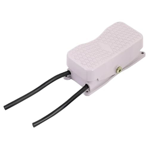 EAMOM Foot Switch Power Controller YDT1-20 101 Foot Pedal Switch with Double Head Line 380V 220V Machine Tool Control