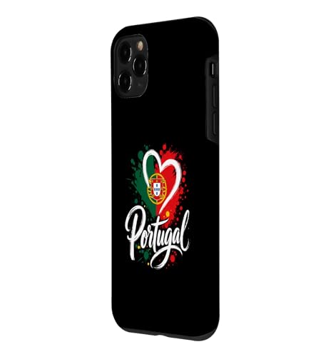 I Love Portugal Vacation Travel Cœur Drapeau Souvenir Coque pour iPhone 11 Pro – vue 2