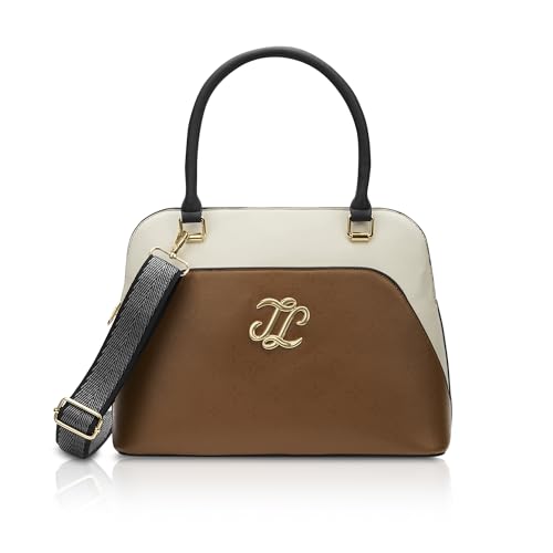 Image of Lavie Signature Women's Aiken Colourblock Dome Satchel Handbag | Satchel Bag for Work | Ladies purse | Stylish Shoulder Bag | Gift For Women