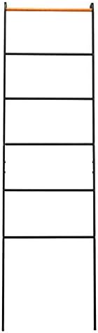 YAMAZAKI Clothes Ladder, Steel, Black, One Size