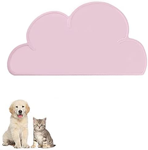 Tappetino Sottociotola Per Animali FANJIANG | Silicone Alimentare Antiscivolo | Rosa - Foto 13