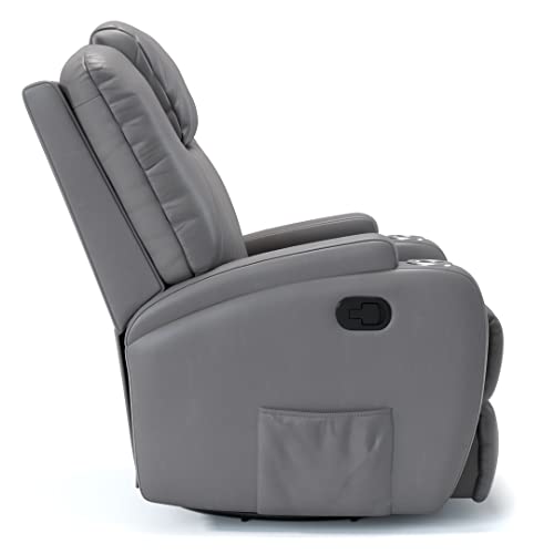 Poltrona do Papai Colton Chumbo Lift Com Massageador