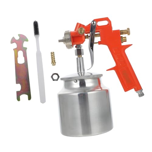 OSALADI 1 Juego pulverizadora neumática bomba herramienta de pulverización de coche rociar spray aerógrafo rociador de pintura herramientas de pulverización de pintura aluminio