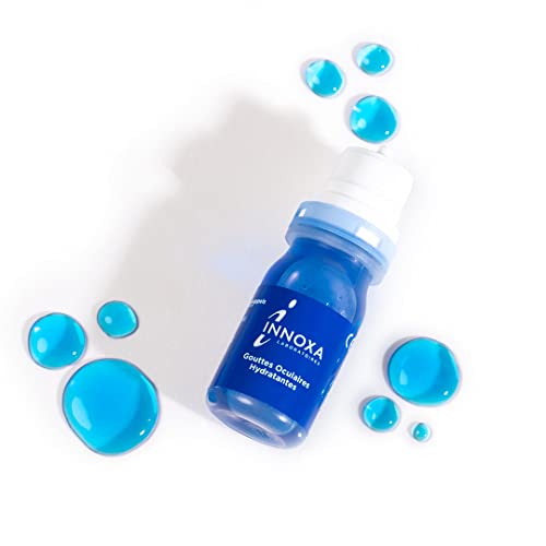 INNOXA Laboratoires Blaue Formel - Augentropfen - Bleichen Sie rote Augen auf - Befeuchten Sie trockene und müde Augen - Steril und ohne Konservierungsstoffe - 10 ml